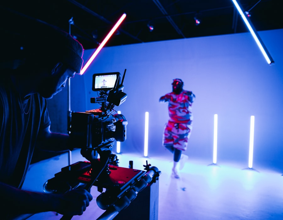Equipo de Alquimia Visual en una producción audiovisual