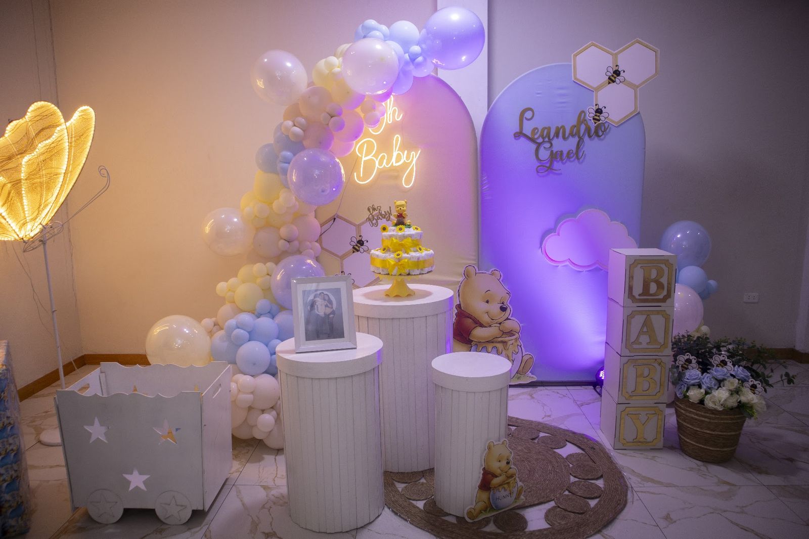 Decoración del baby shower